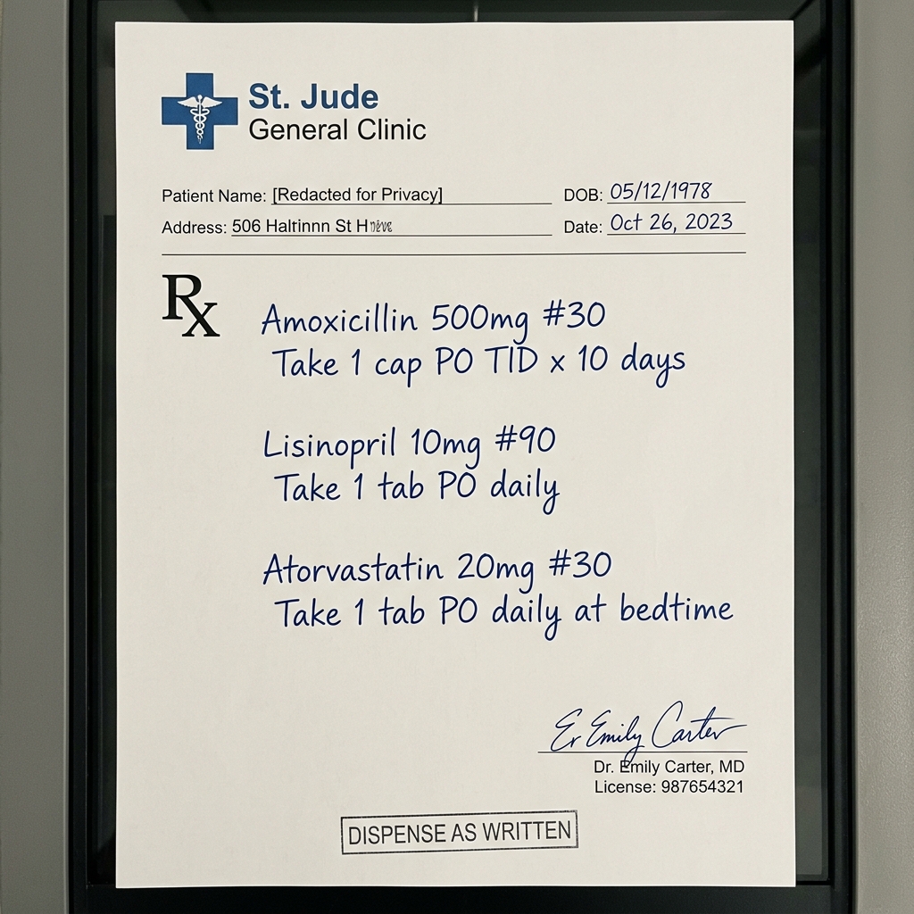 Prescription preview