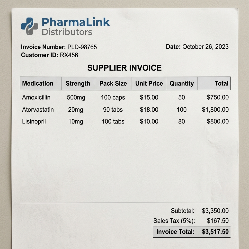 Invoice preview
